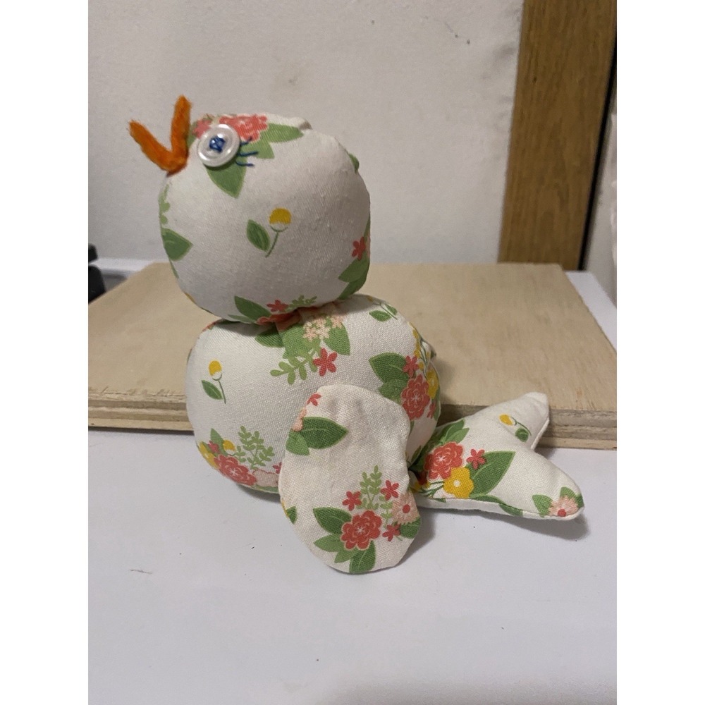 Vintage Handmade Bird Plush Toy